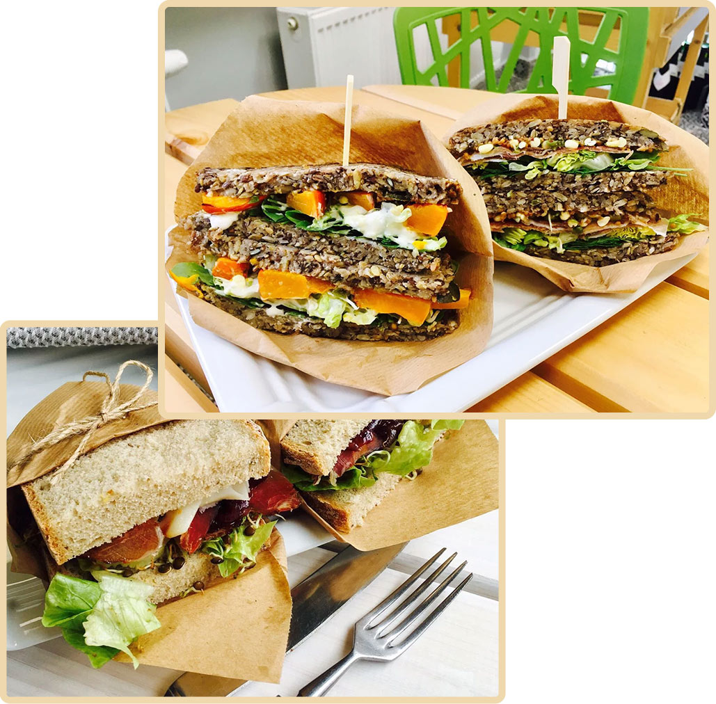 Ukázka cateringu pro firmy.